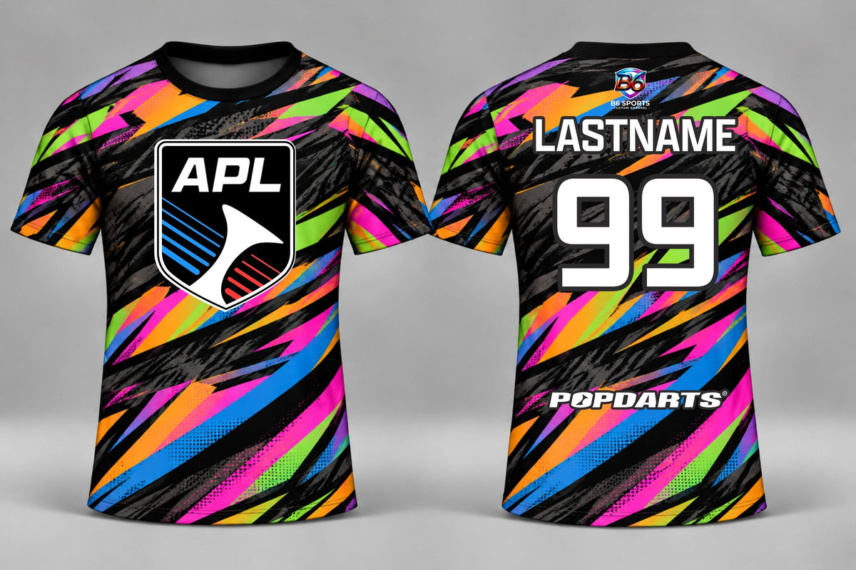 Rainbow Glitch APL Short Sleeve Jersey