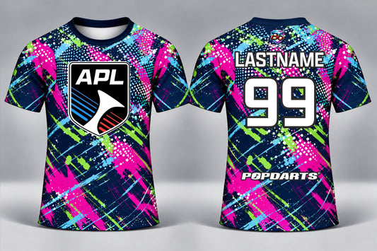 Neon Splatter APL Short Sleeve Jersey
